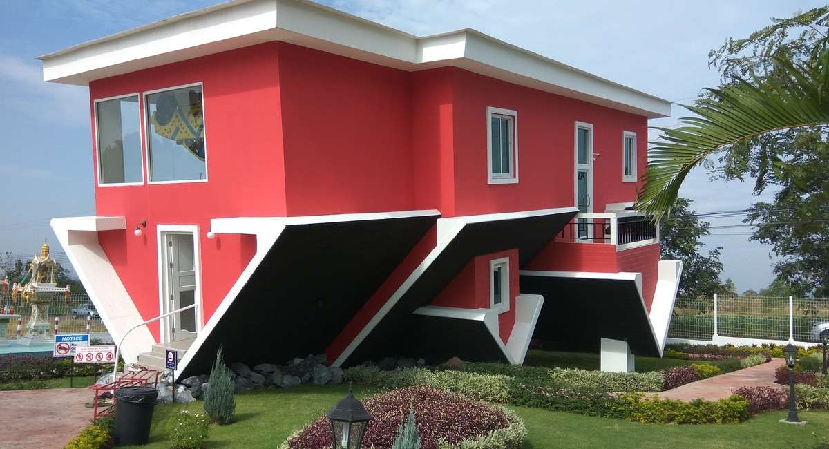 Upside down home