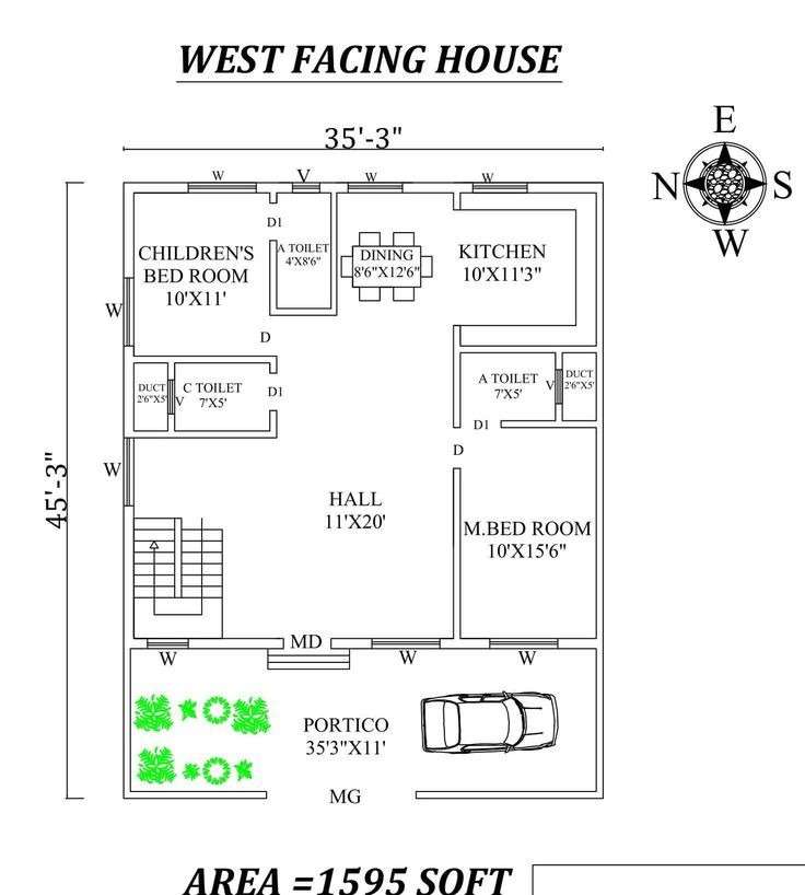 West Facing House Plans For 30x40 Site As Per Vastu Top 2 Vrogue