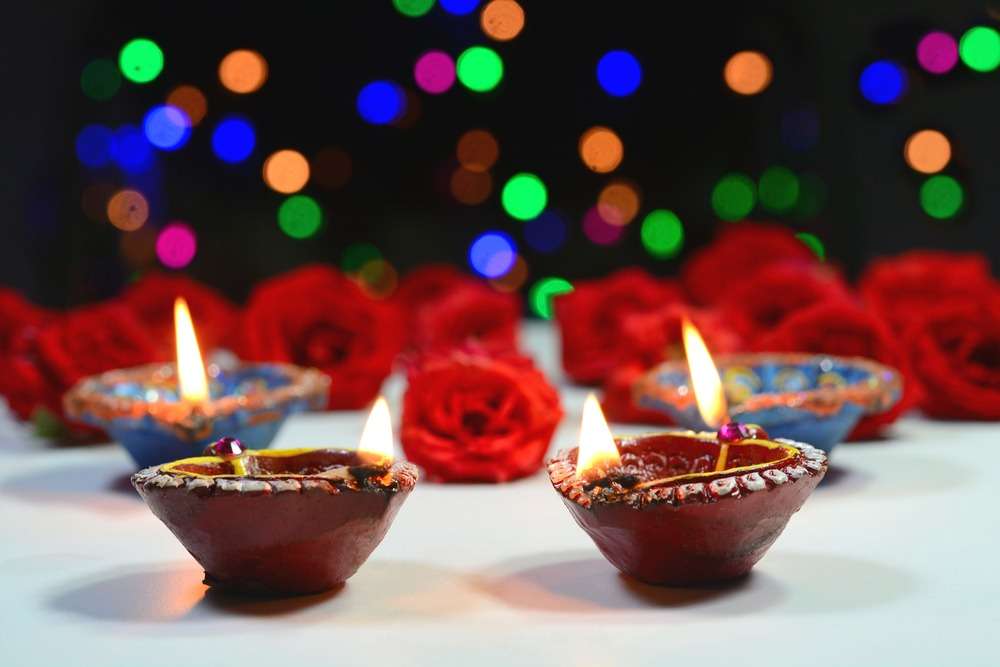 Diwali-decor-with-flower