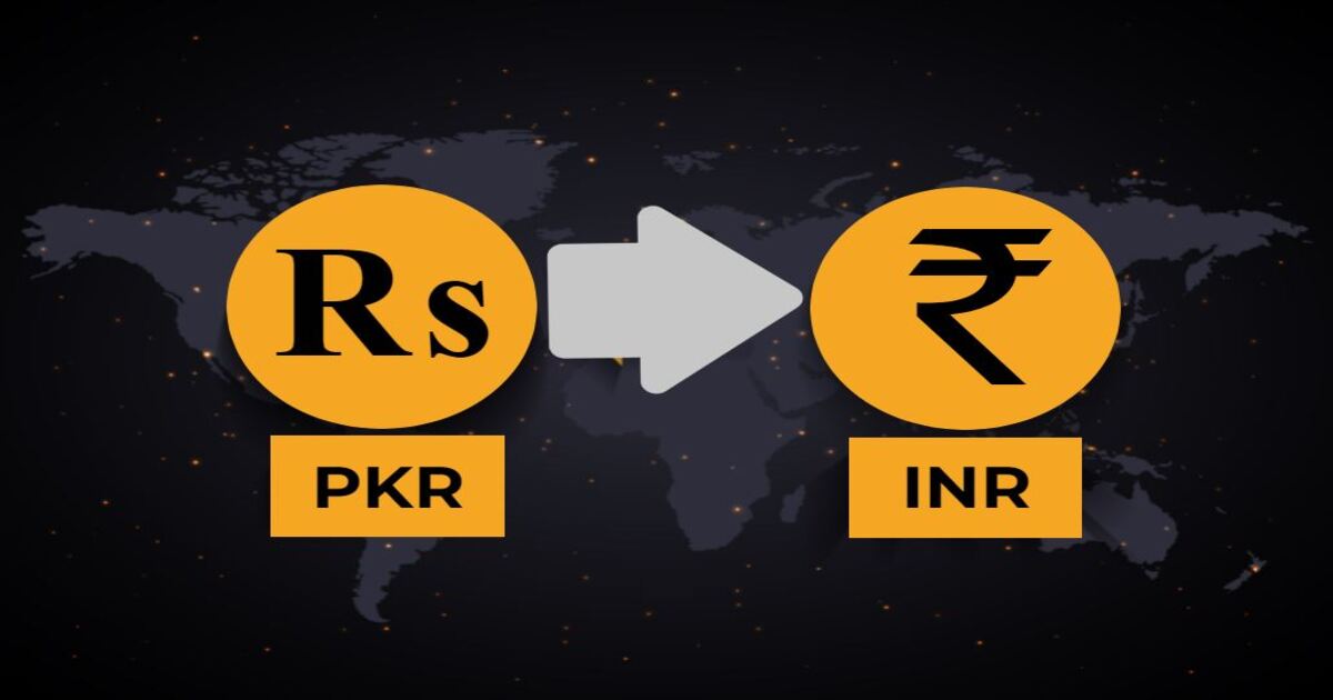 Convert PKR Currency to INR