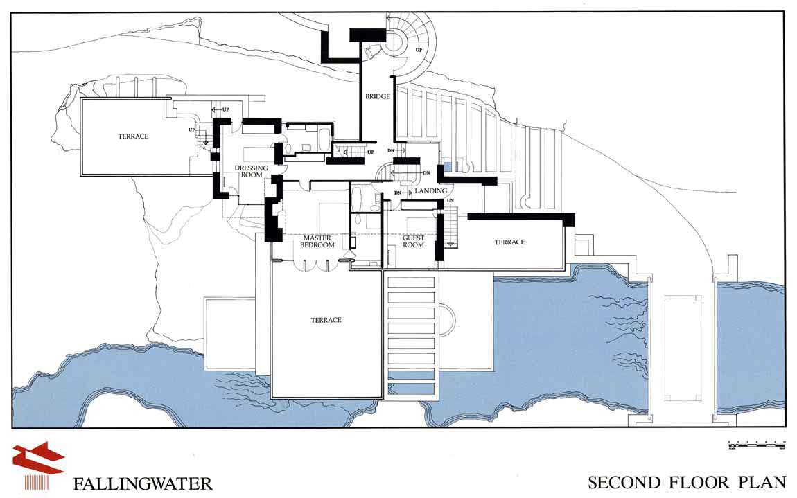 Fallingwaterfloorplan