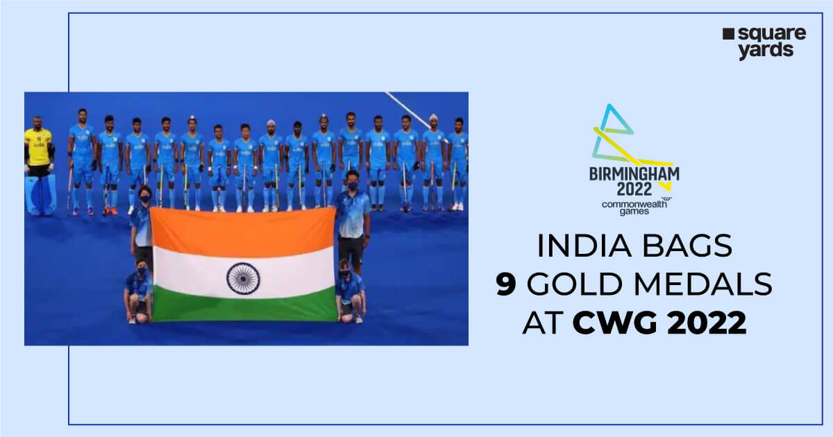 India in CWG Bags 9 Gold Medals