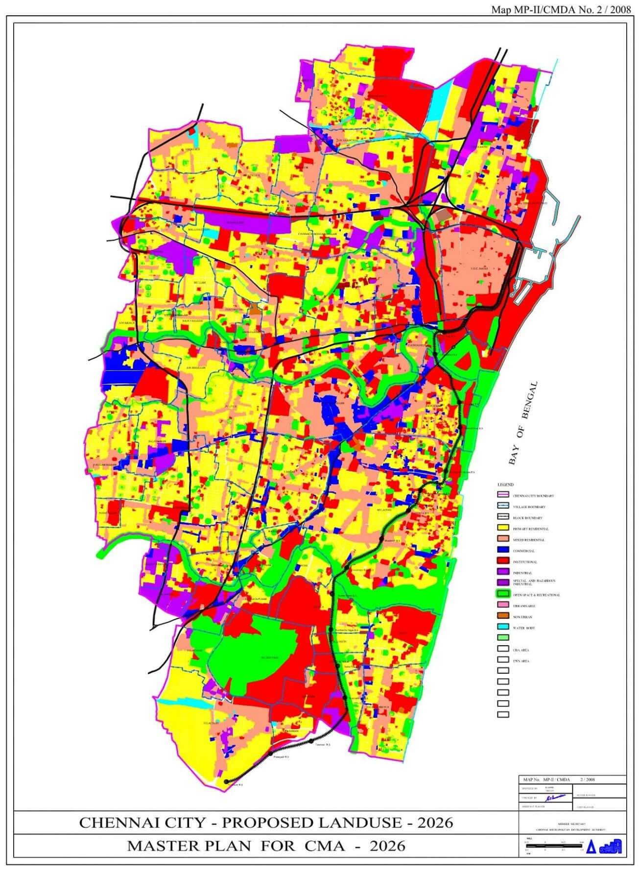 Smart City Chennai map