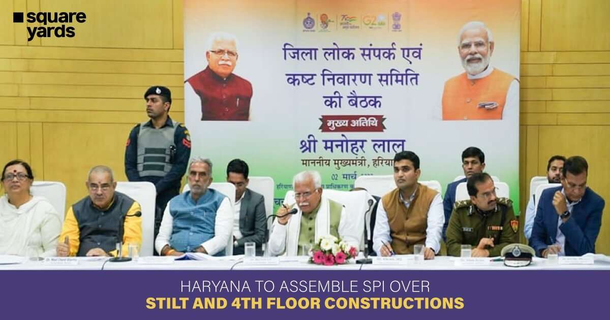 Haryana to Establish Special Panel to Examine Stilt Plus Four-Storey Projects