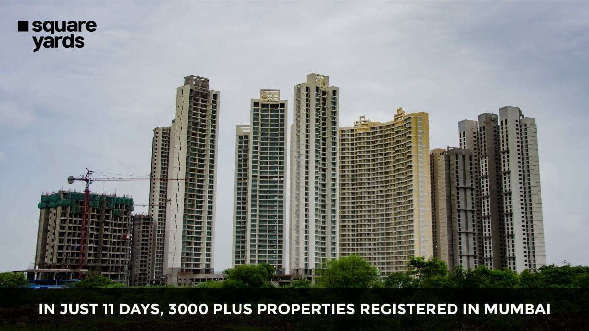 Property registration number in Mumbai crosses 3000 in just 11 days