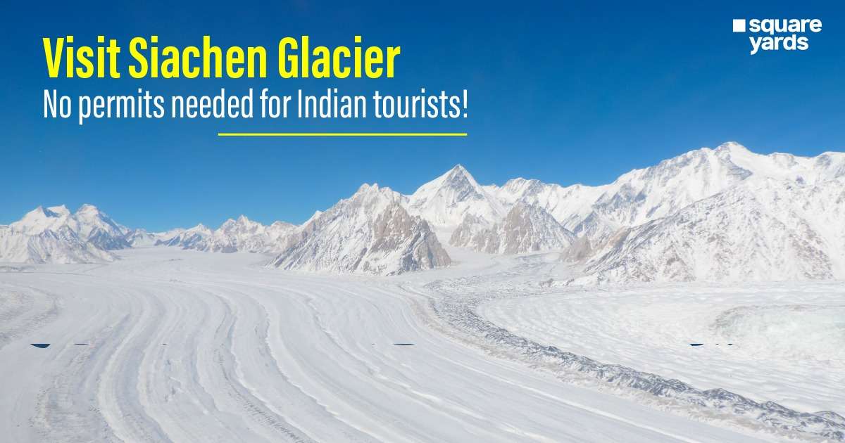 Visit Siachen Glacier No permits needed for Indian tourists