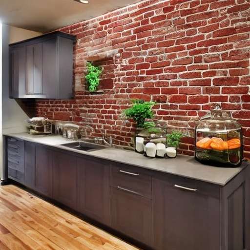 Brick Wall Design in Your Kitchen