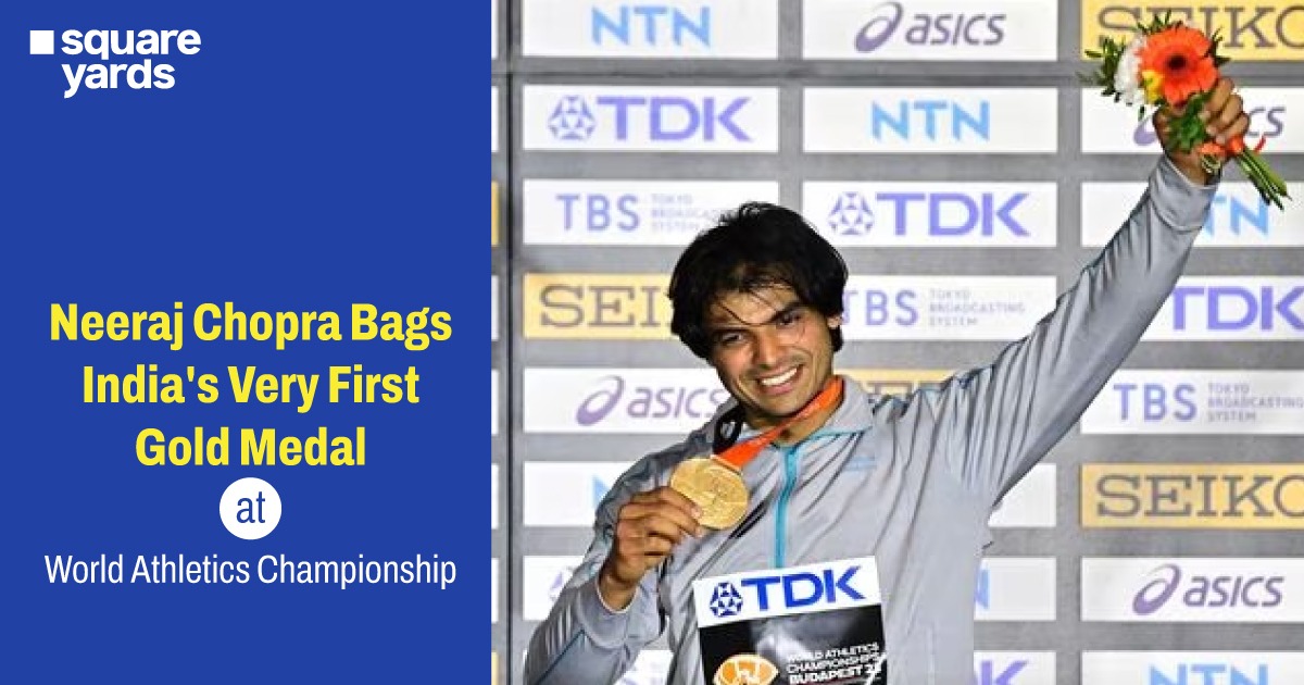 Neeraj Chopra Wins India’s First Gold in World Athletics Championship