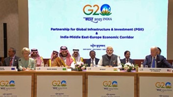 INDIA-MIDDLE EAST-EUROPE CORRIDOR