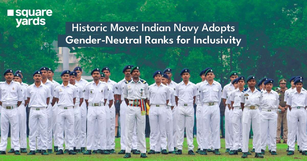 Historic Move- Indian Navy Adopts Gender-Neutral Ranks for Inclusivity