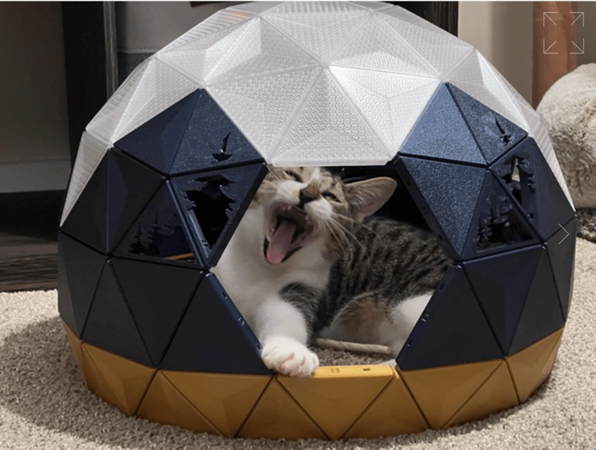 IGeodesic Dome Cat House