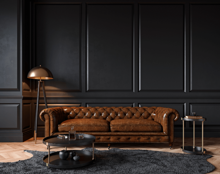 Classic Frame Wooden Sofa