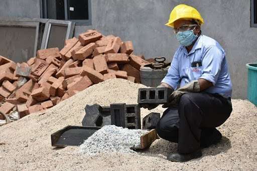 Rhino Machines Pioneering Sustainable Construction in India with Recycled Bricks