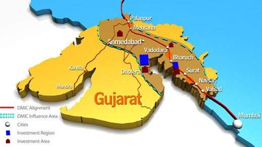 Smart City Gujarat Map
