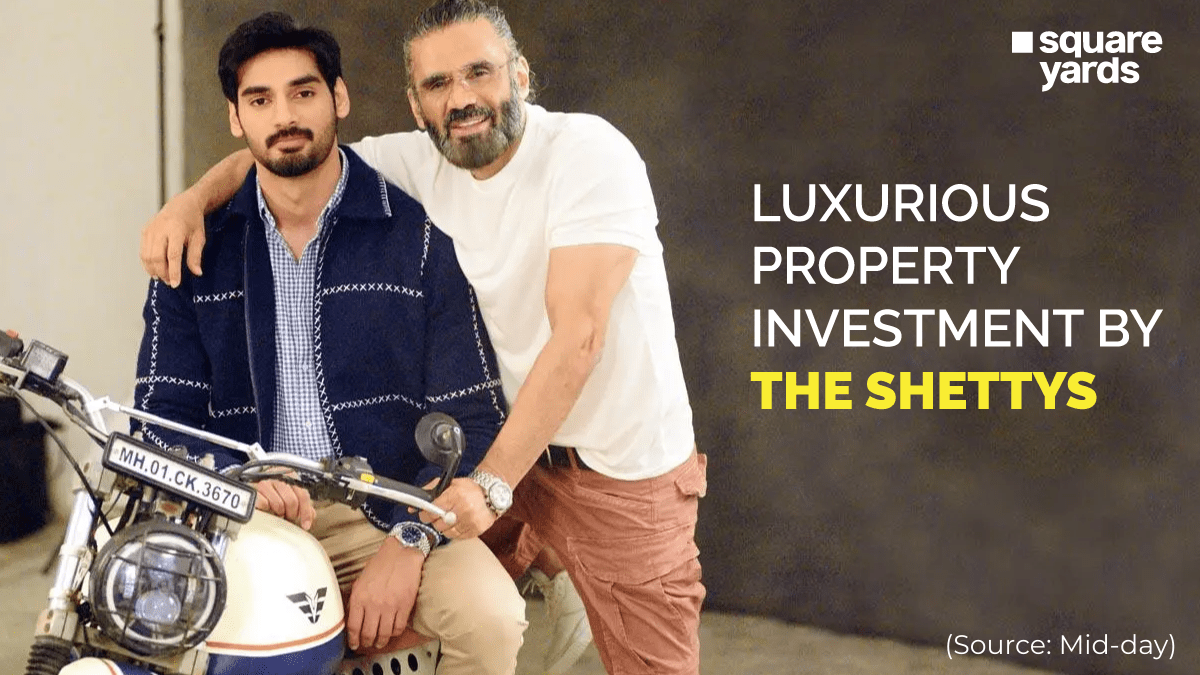 Inside Sunil & Ahan Shetty’s New Luxury Property in Khar West Mumbai