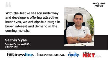 Square Yards Study Records 19% Rise in Pune Registered Home Sales in Q3