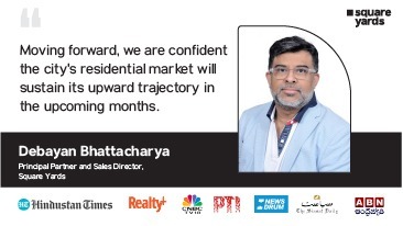 Hyderabad’s Real Estate Soars: 7% Growth in Transactions, Sales Value Up by 20% in Q3 2024