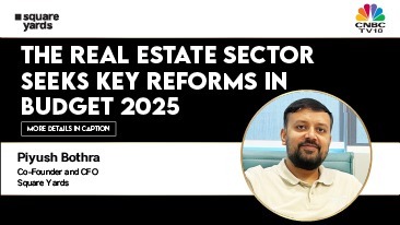 Square Yards CFO Piyush Bothra Advocates Bold Reforms in Real Estate Ahead of Union Budget 2025