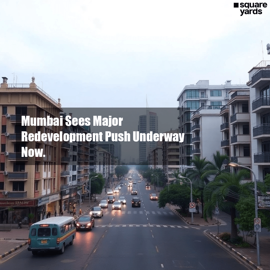 Mumbai Sees Major Redevelopment Push Underway Now.