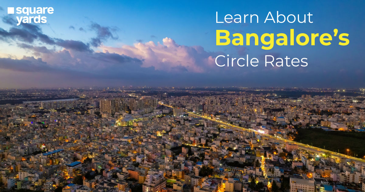 Circle Rate in Bangalore