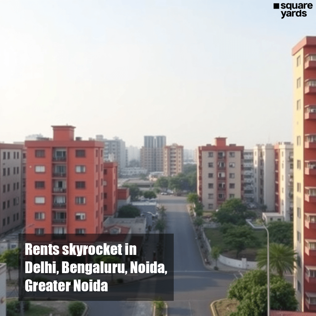 Rent outpaces Home value appreciation in Delhi, Noida-Greater Noida, Bangalore