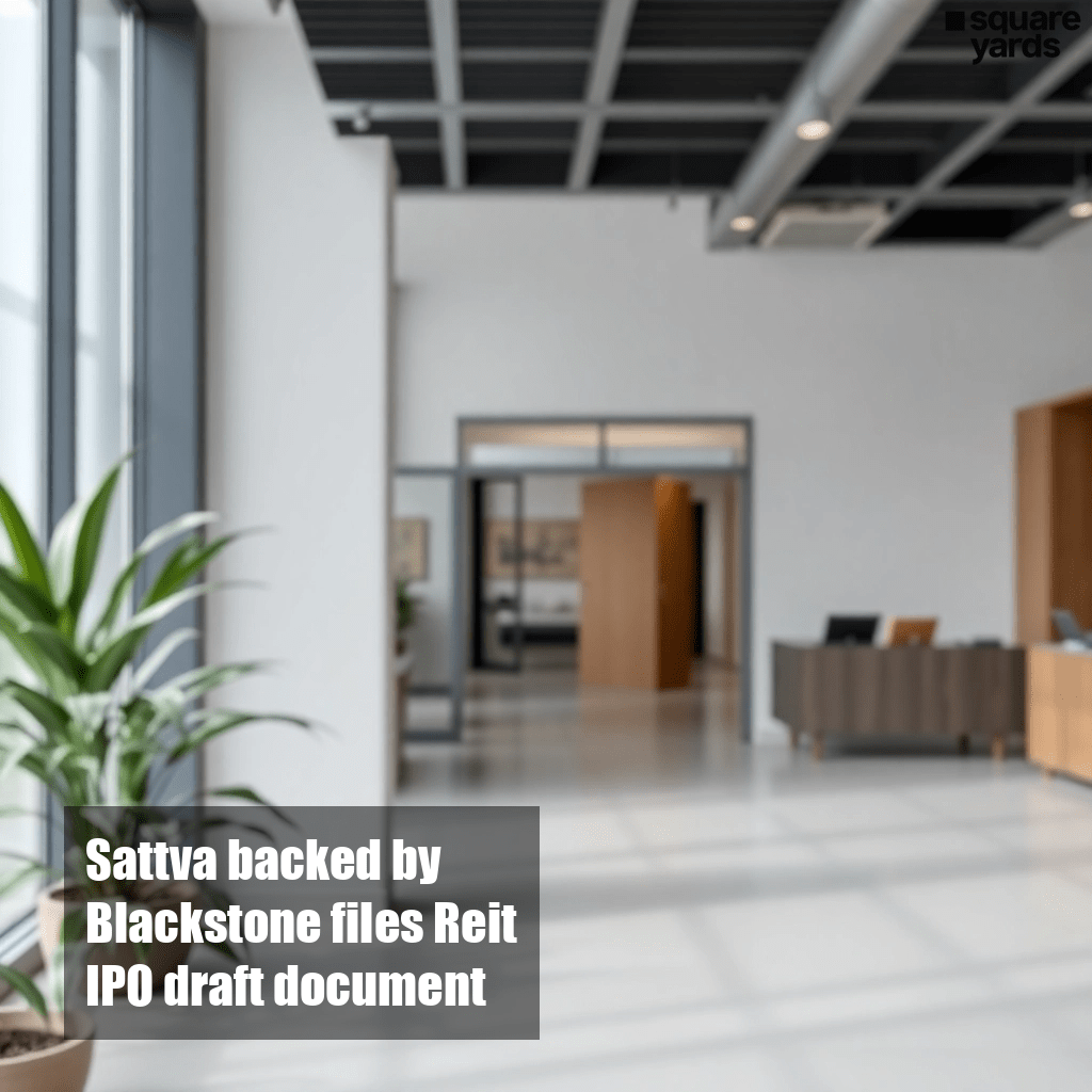 Sattva backed by Blackstone files Reit IPO draft document of rs 7000 crore