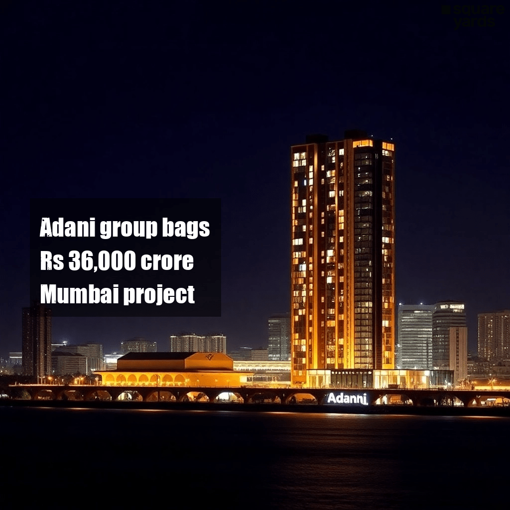 Adani group bags Rs 36,000 crore Goregaon Redevelopment project