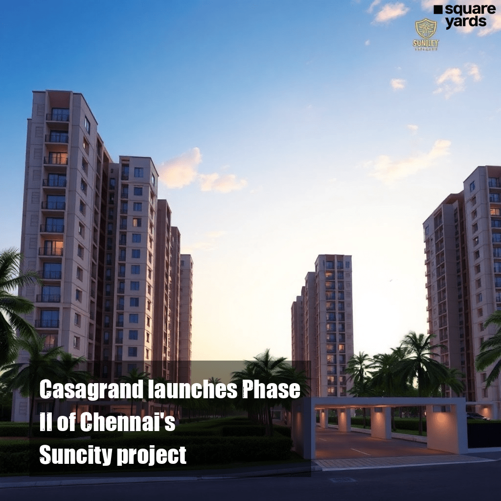 Casagrand launches Phase II of Chennai's Suncity project