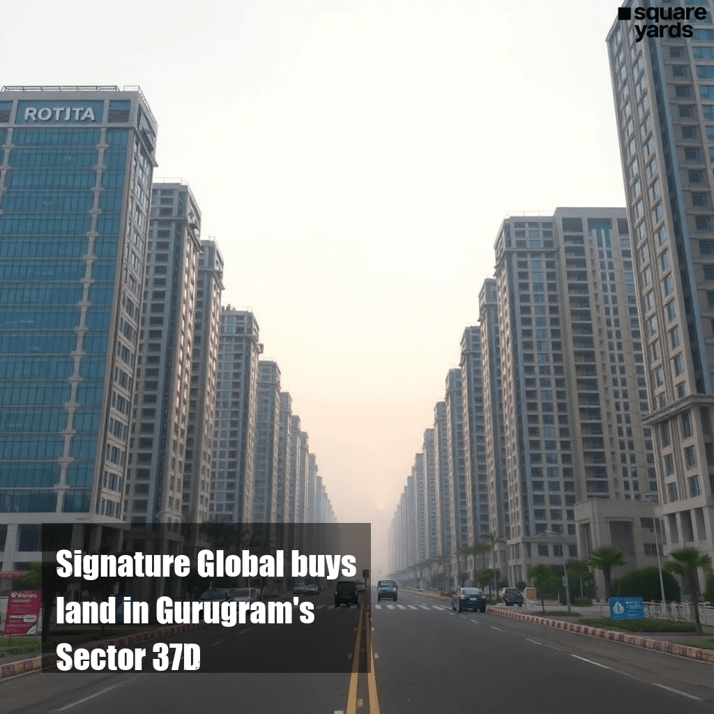 Signature Global buys land in Gurugram's Sector 37D